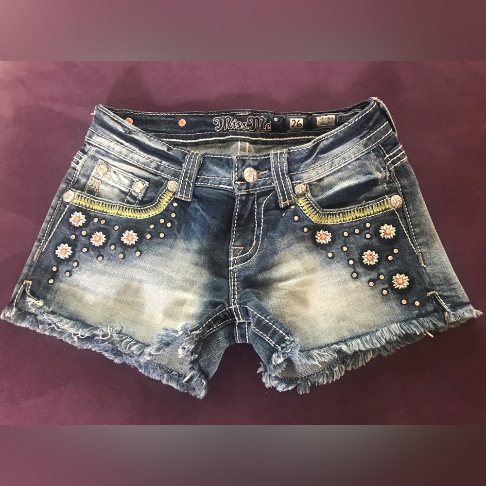 Miss Me Denim Shorts 26
